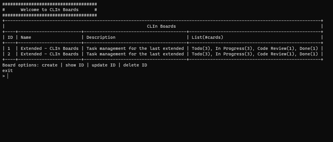 Picture of the terminal of a ruby interfase